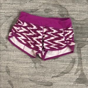 Ivivva by lululemon size 8 speedy shorts